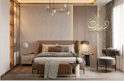Room / Bedroom image for: Hotel  and  Hotel Apartment - Studio - 2 Bathrooms for sale in Millennium Talia Residences - Al Furjan - Dubai, Image 1