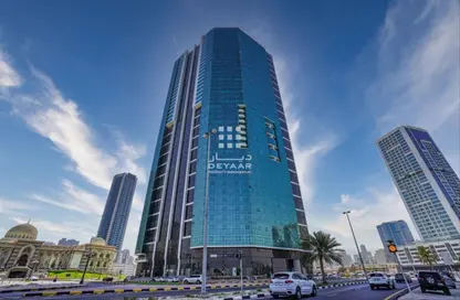 Outdoor Building image for: Office Space - Studio for rent in Al Mamzar - Sharjah - Sharjah, Image 1