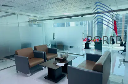 Office Space - Studio - 1 Bathroom for rent in The Prime Tower - Business Bay - Dubai