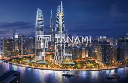 Apartment - 1 Bedroom - 1 Bathroom for sale in Canal Heights 2 - Business Bay - Dubai