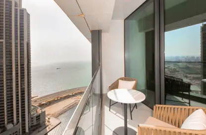 Apartment - 1 Bedroom - 2 Bathrooms for rent in Jumeirah Gate Tower 2 - The Address Jumeirah Resort and Spa - Jumeirah Beach Residence - Dubai