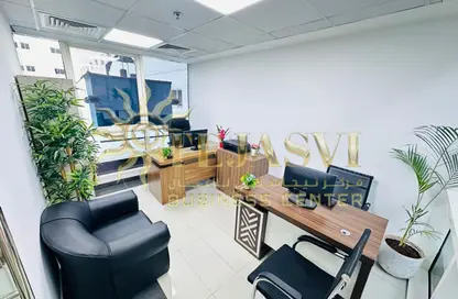 Office Space - Studio - 1 Bathroom for rent in Business Atrium Building - Oud Metha - Bur Dubai - Dubai