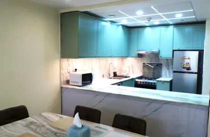 Apartment - 1 Bedroom - 2 Bathrooms for rent in Emirates Gardens 2 - Jumeirah Village Circle - Dubai