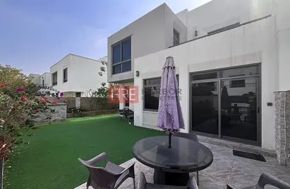 Terrace image for: Villa - 4 Bedrooms - 5 Bathrooms for rent in Hayat Townhouses - Town Square - Dubai, Image 1