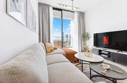 شقة - غرفة نوم - 2 حمامات للايجار في بن غاطي عنبر - قرية الجميرا سركل - دبي