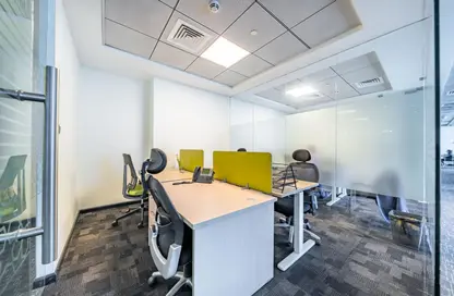 Office image for: Co-working space - Studio - 4 Bathrooms for rent in Latifa Tower - Sheikh Zayed Road - Dubai, Image 1