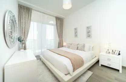 صورة لـ غرفة- غرفة النوم شقة - غرفة نوم - 1 حمام للايجار في بناية هاميني - قرية الجميرا سركل - دبي ، صورة رقم 1