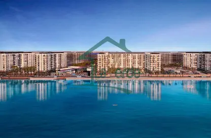 Pool image for: Apartment - 1 Bedroom - 1 Bathroom for sale in Waters Edge - Yas Island - Abu Dhabi, Image 1