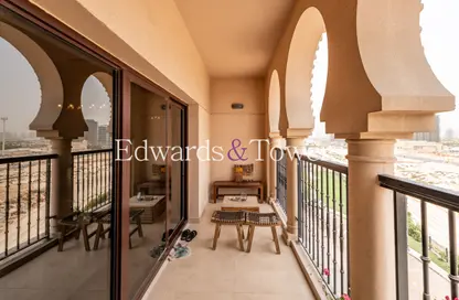 Apartment - 3 Bedrooms - 4 Bathrooms for rent in Al Andalus Tower C - Al Andalus - Jumeirah Golf Estates - Dubai