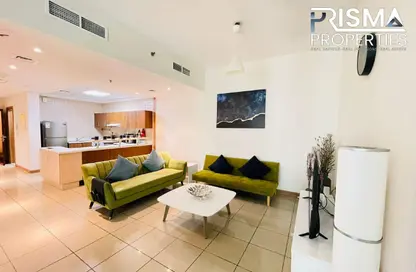 Apartment - 1 Bedroom - 2 Bathrooms for sale in Sulafa Tower - Dubai Marina - Dubai