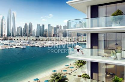 Apartment - 1 Bedroom - 2 Bathrooms for sale in Beach Mansion - EMAAR Beachfront - Dubai Harbour - Dubai