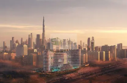 Apartment - Studio - 1 Bathroom for sale in Binghatti Aquarise - Business Bay - Dubai