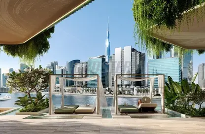 Outdoor Building image for: Apartment - 2 Bedrooms - 3 Bathrooms for sale in Eywa - Business Bay - Dubai, Image 1