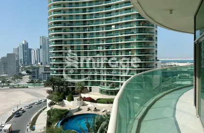 Apartment - 3 Bedrooms - 4 Bathrooms for rent in Beach Towers - Shams Abu Dhabi - Al Reem Island - Abu Dhabi