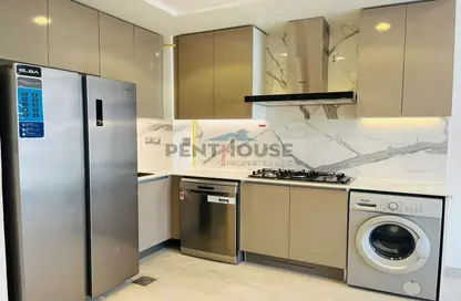 Kitchen image for: Apartment - 3 Bedrooms - 4 Bathrooms for sale in AZIZI Riviera - Meydan One - Meydan - Dubai, Image 1