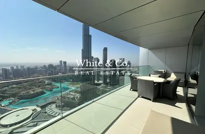 Apartment - 4 Bedrooms - 5 Bathrooms for rent in The Address BLVD Sky Collection - Downtown Dubai - Dubai