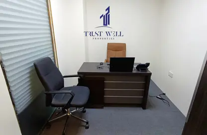Office Space - Studio - 2 Bathrooms for rent in Al Sawari Tower - Al Khalidiya - Abu Dhabi