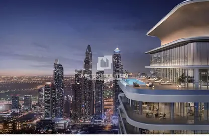 Apartment - 1 Bedroom - 1 Bathroom for sale in Seapoint - EMAAR Beachfront - Dubai Harbour - Dubai