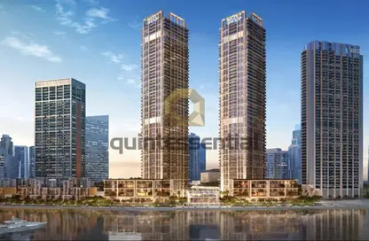 Apartment - Studio - 1 Bathroom for sale in Peninsula Four - Peninsula - Business Bay - Dubai