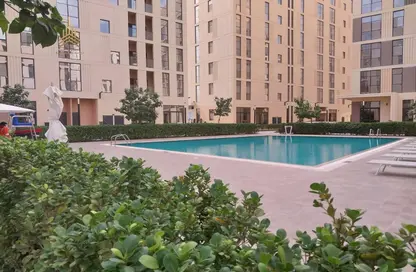 صورة لـ حوض سباحة شقة - 1 حمام للبيع في Al Mamsha - مويلح - الشارقة ، صورة رقم 1
