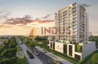 شقة - غرفة نوم - 2 حمامات للبيع في برج بليس - مجمع دبي ريزيدنس - دبي لاند - دبي