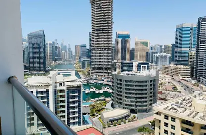 Apartment - 1 Bedroom - 2 Bathrooms for rent in DEC Tower 2 - DEC Towers - Dubai Marina - Dubai