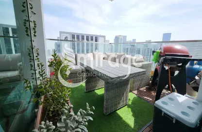Terrace image for: Apartment - 3 Bedrooms - 4 Bathrooms for sale in Amaya Towers - Shams Abu Dhabi - Al Reem Island - Abu Dhabi, Image 1