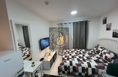 Apartment - Studio - 1 Bathroom for rent in Ajman Corniche Residences - Ajman Corniche Road - Ajman