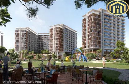 Apartment - 2 Bedrooms - 4 Bathrooms for sale in Elm at Park Five - Dubai Production City (IMPZ) - Dubai