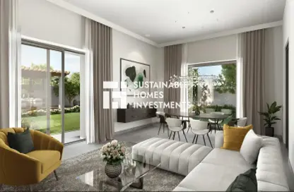 Living / Dining Room image for: Villa - 6 Bedrooms - 7 Bathrooms for sale in Fay Al Reeman II - Al Shamkha - Abu Dhabi, Image 1