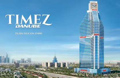 Apartment - 1 Bedroom - 2 Bathrooms for sale in Timez By Danube - Dubai Silicon Oasis - Dubai