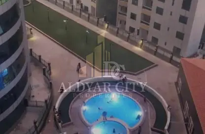 شقة - غرفة نوم - 1 حمام للبيع في أورينت تاور 2 - أورينت تاور - البستان - عجمان