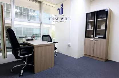 Office Space - Studio - 2 Bathrooms for rent in Al Sawari Tower - Al Khalidiya - Abu Dhabi