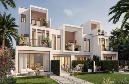 Townhouse - 4 Bedrooms - 3 Bathrooms for sale in Costa Brava 1 - Costa Brava at DAMAC Lagoons - Damac Lagoons - Dubai