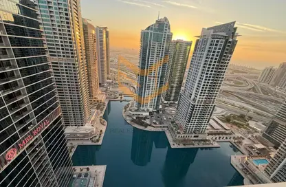 شقة - غرفة نوم - 2 حمامات للايجار في إقامة إم بي إل - (JLT) مجمع K - أبراج بحيرات الجميرا - دبي