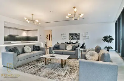Apartment - 3 Bedrooms - 5 Bathrooms for rent in Water Front Tower B - Waterfront Residential Towers - Tourist Club Area - Abu Dhabi