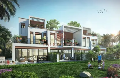 Townhouse - 4 Bedrooms - 3 Bathrooms for sale in Nice - Damac Lagoons - Dubai