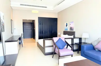 Apartment - Studio - 1 Bathroom for rent in Al Jowhara Tower - Corniche Road - Abu Dhabi