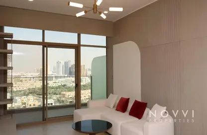 Apartment - 1 Bedroom - 2 Bathrooms for rent in Pearl house II - District 12 - Jumeirah Village Circle - Dubai