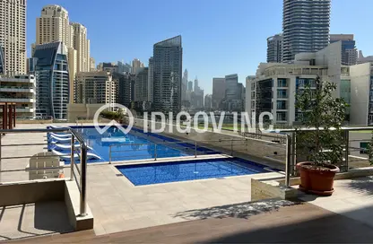 Apartment - Studio - 1 Bathroom for rent in DEC Towers Podium - DEC Towers - Dubai Marina - Dubai