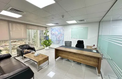 Office Space - Studio - 2 Bathrooms for rent in Goldcrest Executive - JLT Cluster C - Jumeirah Lake Towers - Dubai