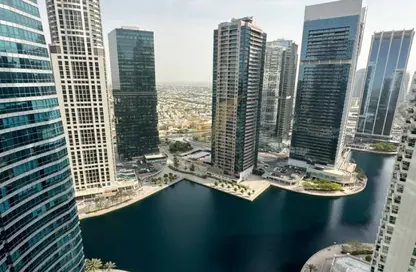 شقة - غرفة نوم - 2 حمامات للايجار في خور الجميرا 1 - (JLT) مجمع X - أبراج بحيرات الجميرا - دبي