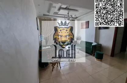 Apartment - 1 Bedroom - 2 Bathrooms for rent in Orient Tower 2 - Orient Towers - Al Bustan - Ajman