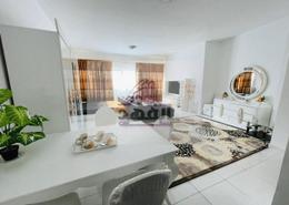 Living / Dining Room image for: Studio - 1 bathroom for rent in Falcon Tower 5 - Falcon Towers - Ajman Downtown - Ajman, Image 1