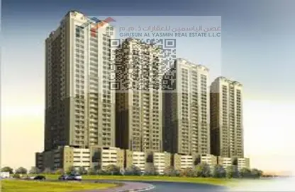 شقة - 2 غرف نوم - 3 حمامات للبيع في سمارت تاور - عين عجمان - عجمان