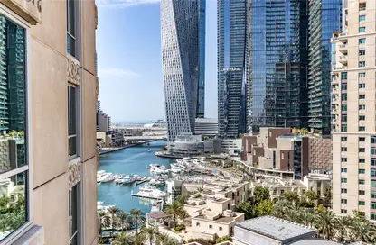 Apartment - 1 Bedroom - 2 Bathrooms for rent in Emaar 6 Towers - Dubai Marina - Dubai