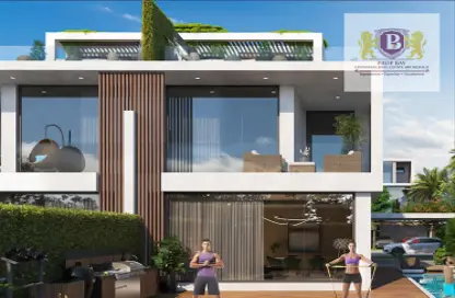 Outdoor House image for: Villa - 5 Bedrooms - 6 Bathrooms for sale in Park Greens - Damac Hills 2 - Dubai, Image 1