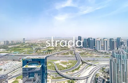 شقة - 2 غرف نوم - 3 حمامات للايجار في برج ماج 218 - دبي مارينا - دبي