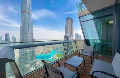 Apartment - 3 Bedrooms - 4 Bathrooms for sale in Burj Vista 1 - Burj Vista - Downtown Dubai - Dubai