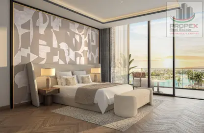 Room / Bedroom image for: Apartment - 2 Bedrooms - 3 Bathrooms for sale in Azizi Venice - Dubai South (Dubai World Central) - Dubai, Image 1